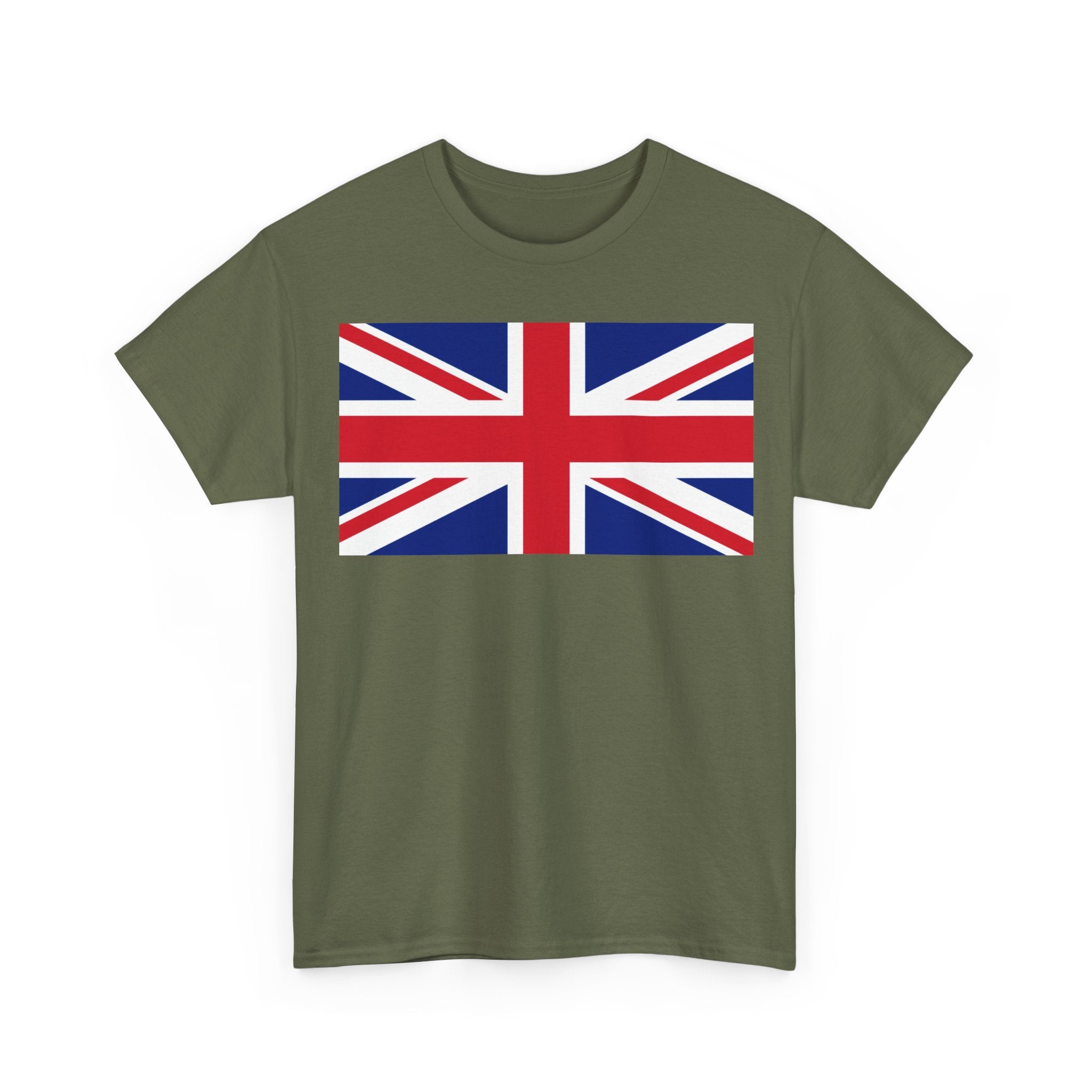 Union Jack Flag T‑Shirt — British Flag Tee for UK Pride & Travel