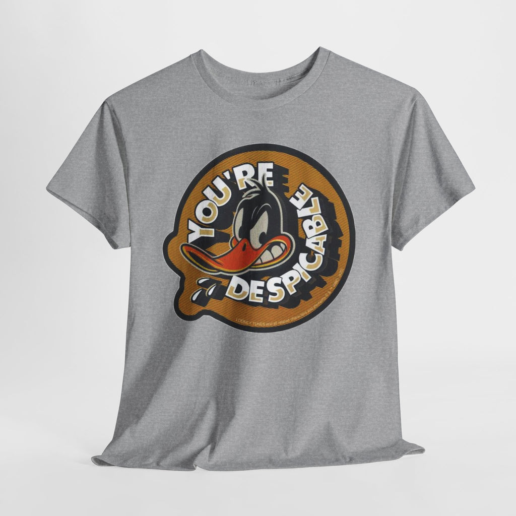Vintage Daffy Duck Graphic Tee — “You're Despicable” Retro Cartoon Shirt
