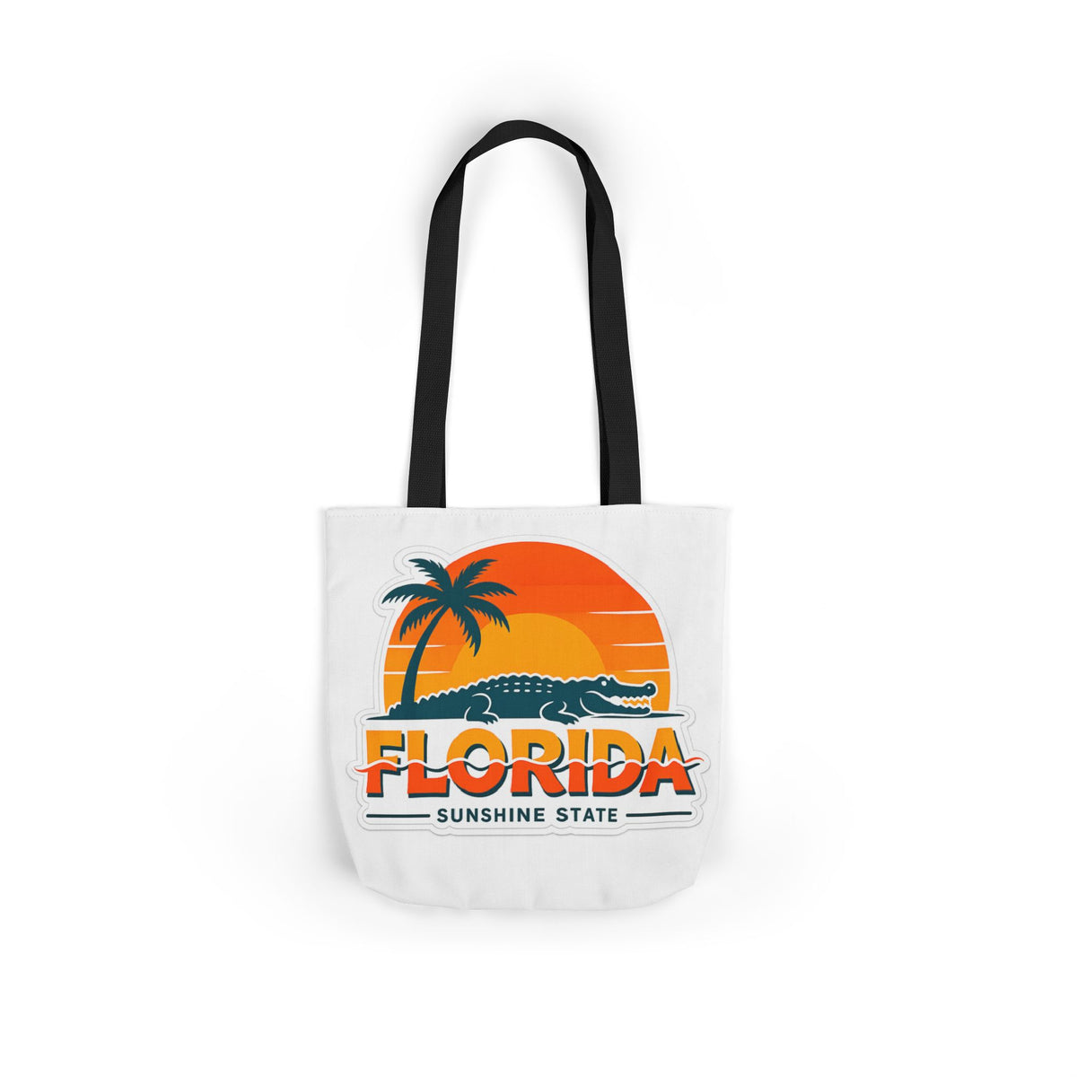 Florida Sunshine State Canvas Tote