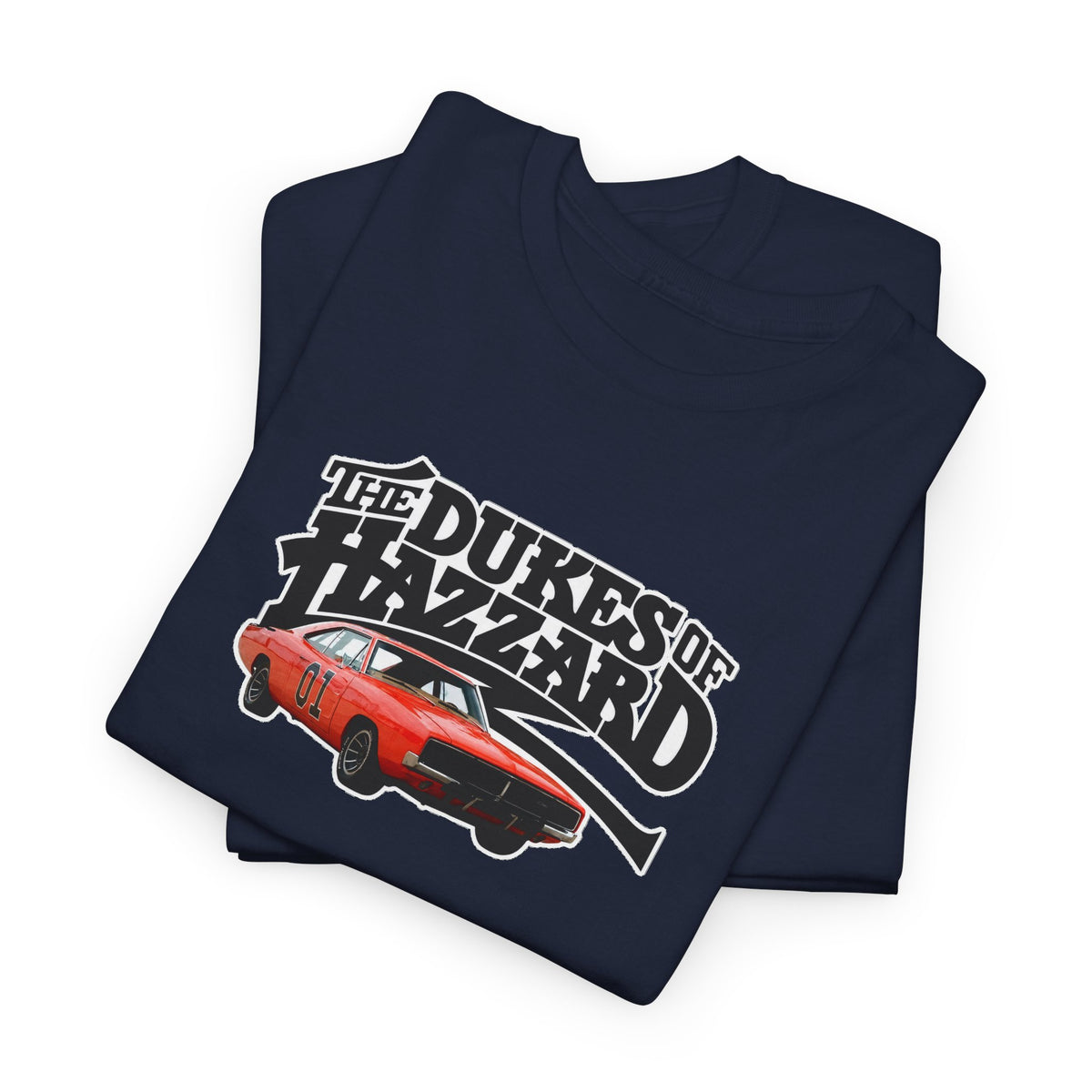 Dukes of Hazzard Charger Graphic Tee — Classic Retro TV Car Shirt