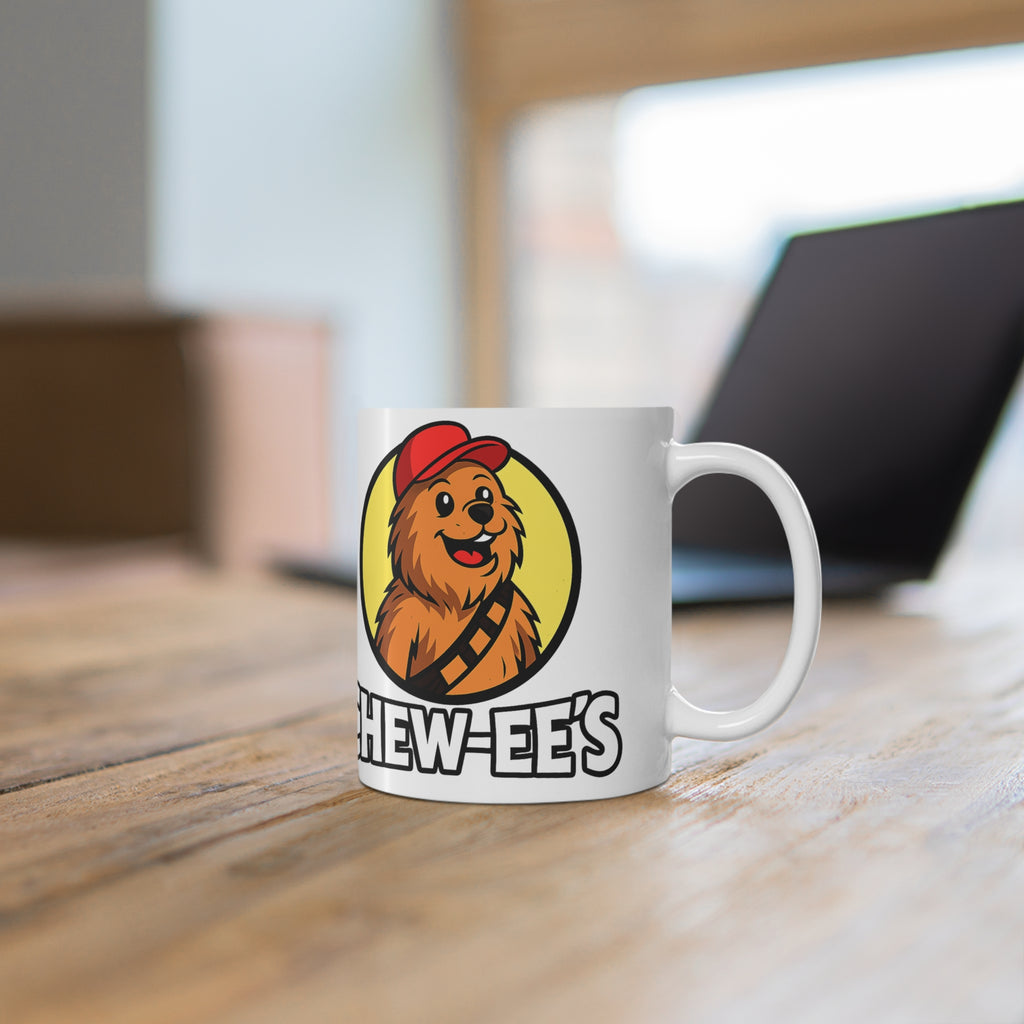 Chew-ee’s Chewbacca Mug — Cute Star Wars-Inspired Ceramic Coffee Cup (11oz & 15oz)