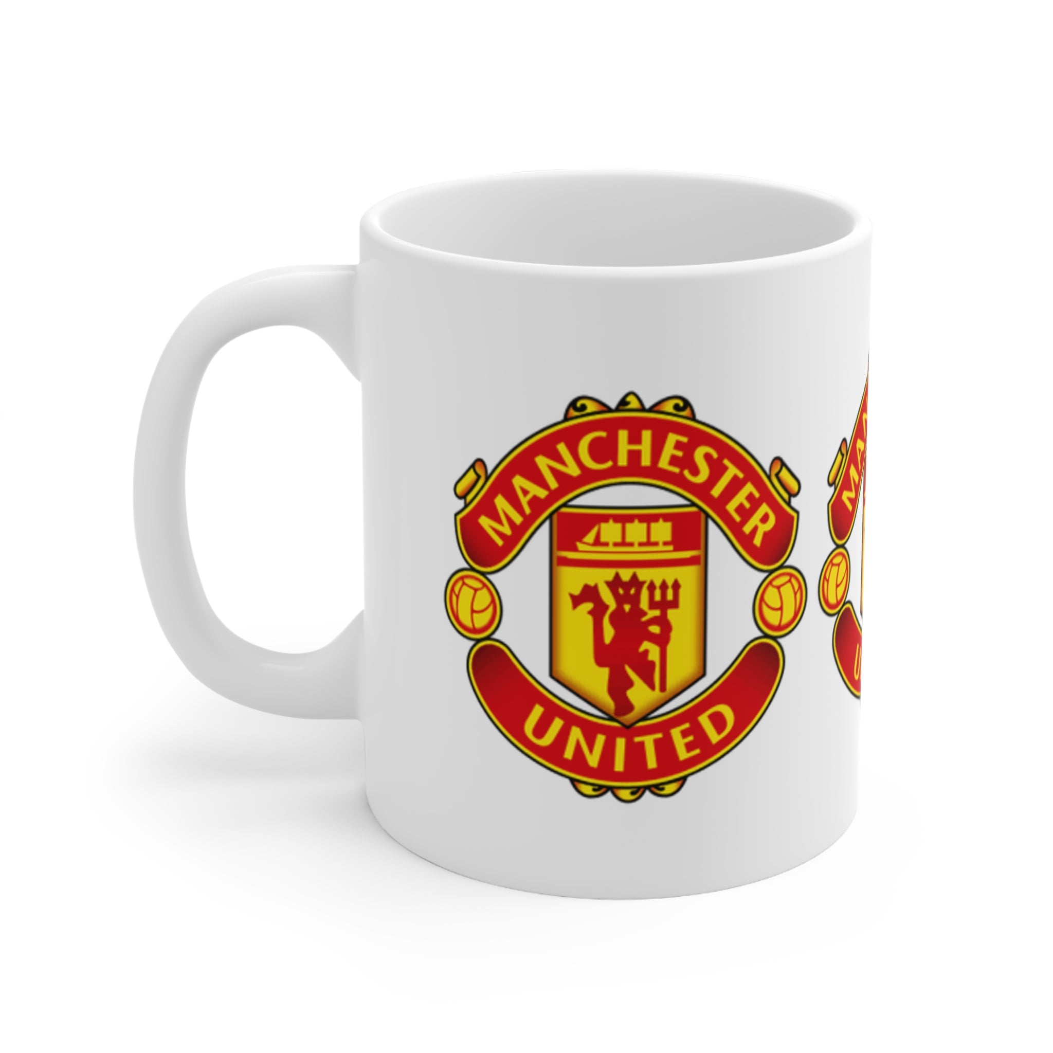 Manchester United Ceramic Coffee Mug — 11oz & 15oz Team Logo Cup