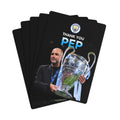 Thank you Pep Manchester City Playing / Poker Cards