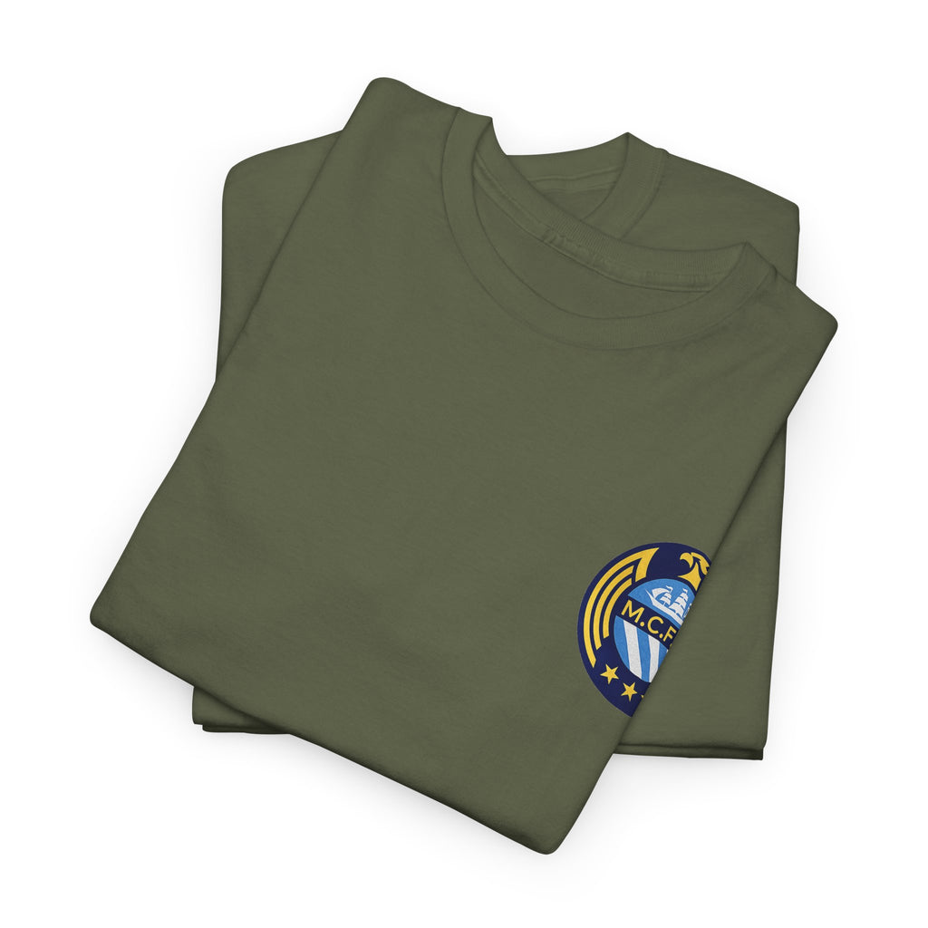 MCFC Unofficial Crest / Badge Tee — Nautical Compass Emblem Shirt