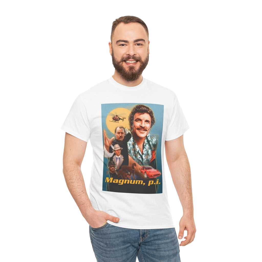 Magnum, P.I. Retro TV Show Inspired Cotton T-Shirt