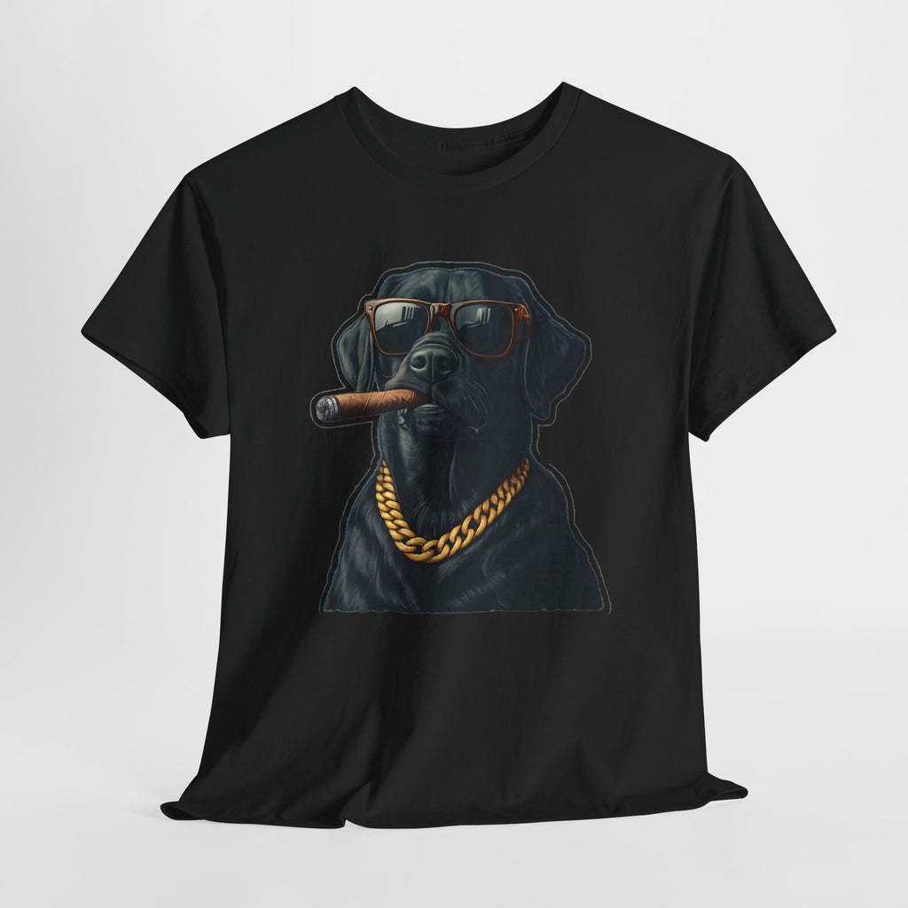 Cool Rottweiler Smoking Cigar Graphic Tee — Dog Lover Streetwear