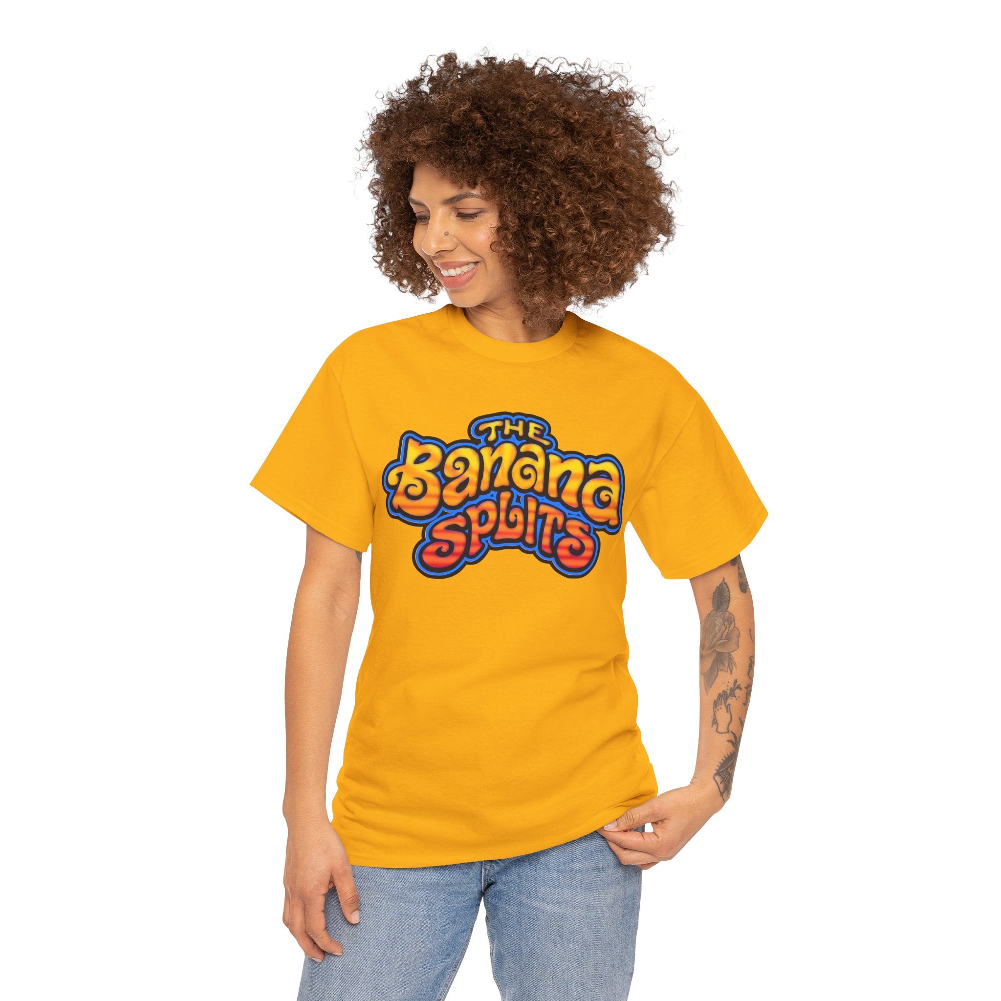 Banana Splits Logo Tee — Retro 70s Kids TV Graphic T-Shirt