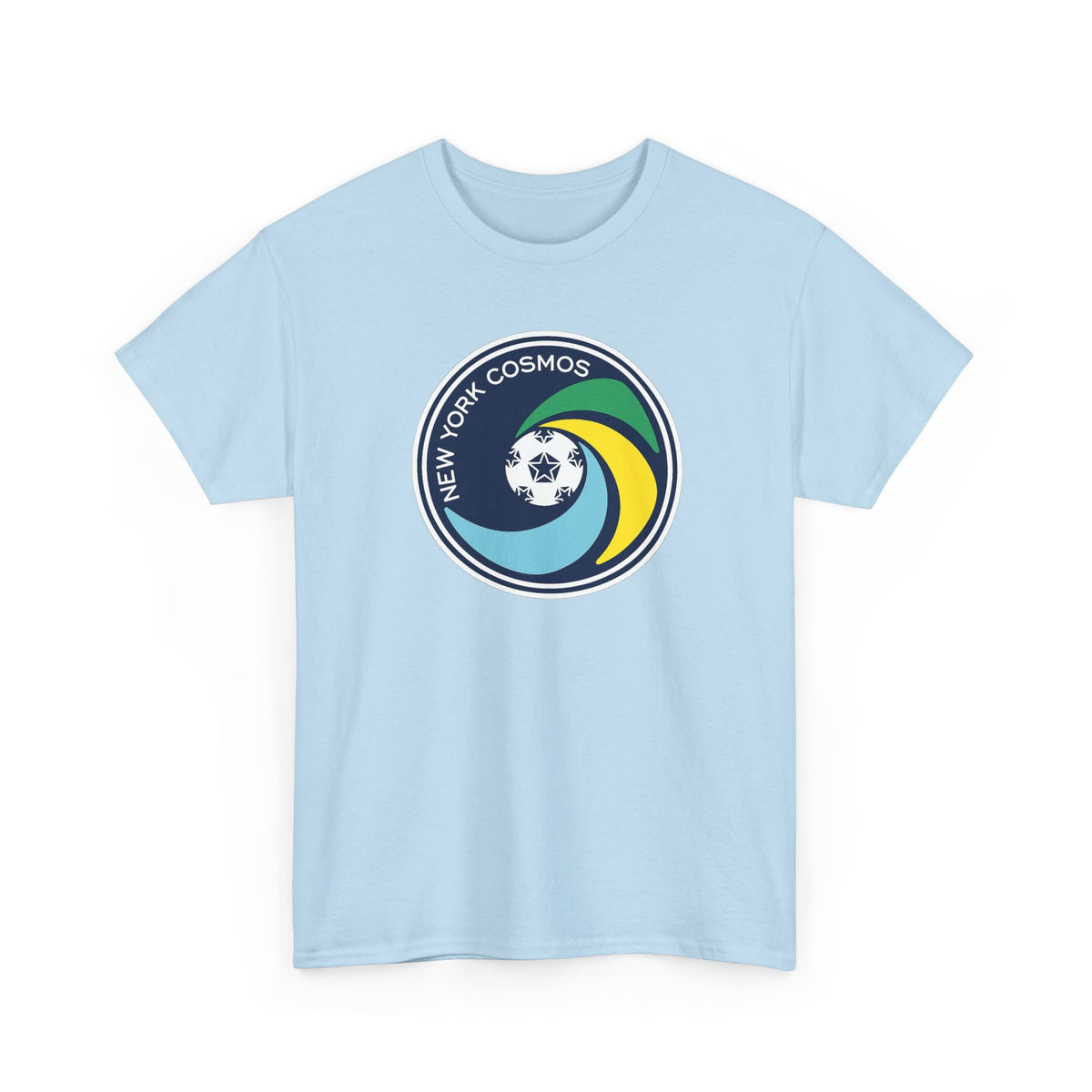 New York Cosmos Retro Logo Cotton T‑Shirt — Vintage Soccer Tee