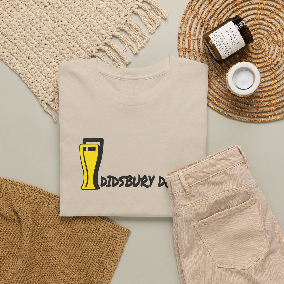 the Didsbury Dozen Beer Logo Cotton T-Shirt / Tee