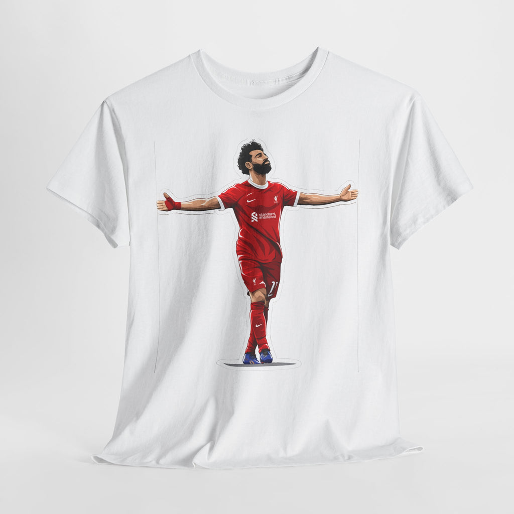 Mo Salah Celebration Tee — Liverpool Graphic T-Shirt