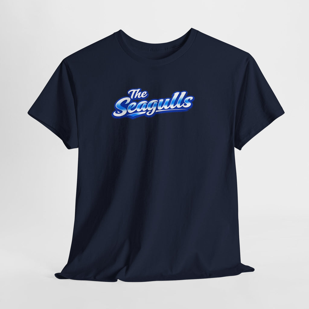 Seagulls Football Script Logo Cotton T-Shirt