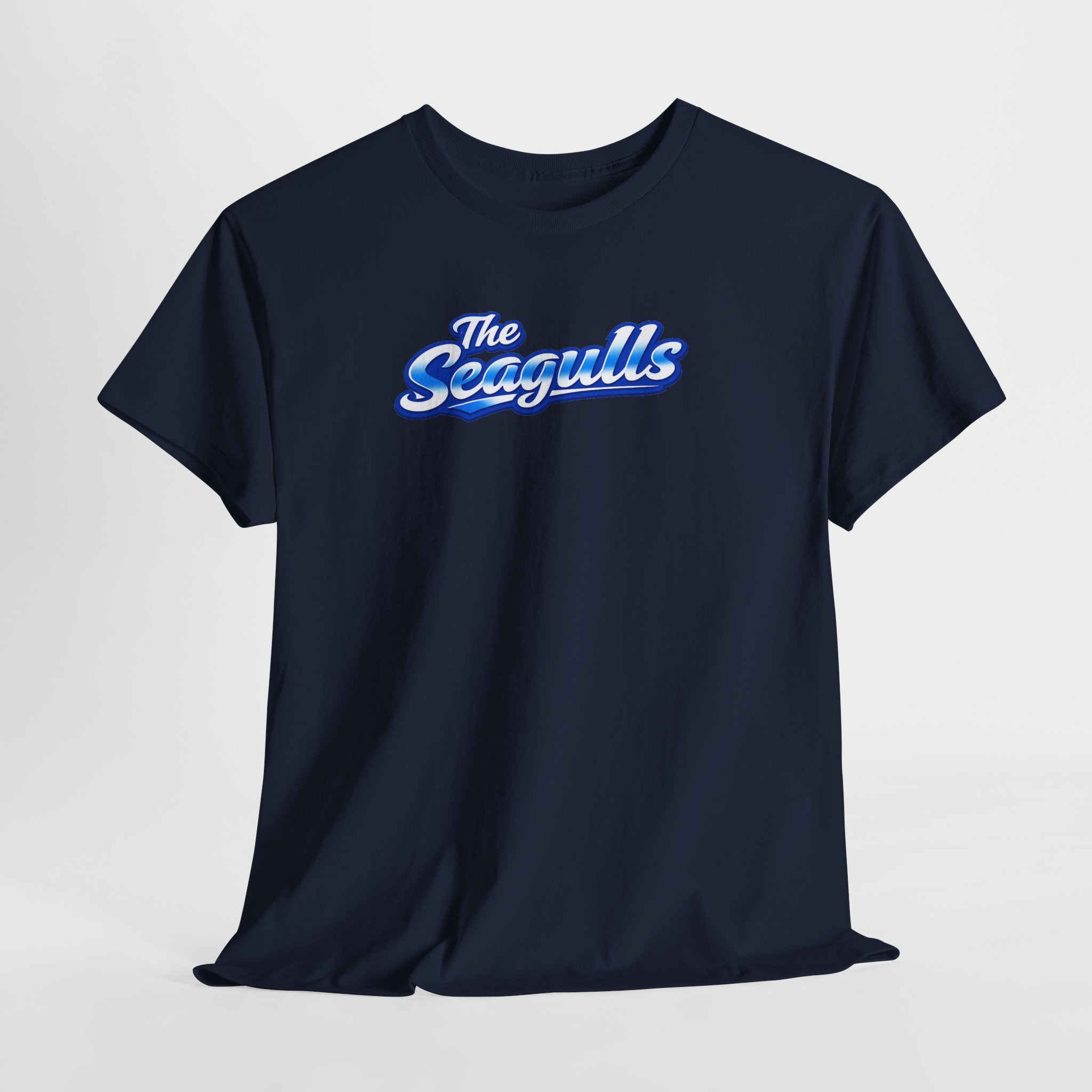Seagulls Football Script Logo Cotton T-Shirt