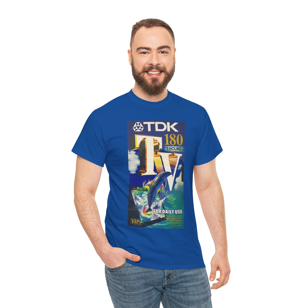 Retro TDK VHS Tape Graphic Tee / T-Shirt