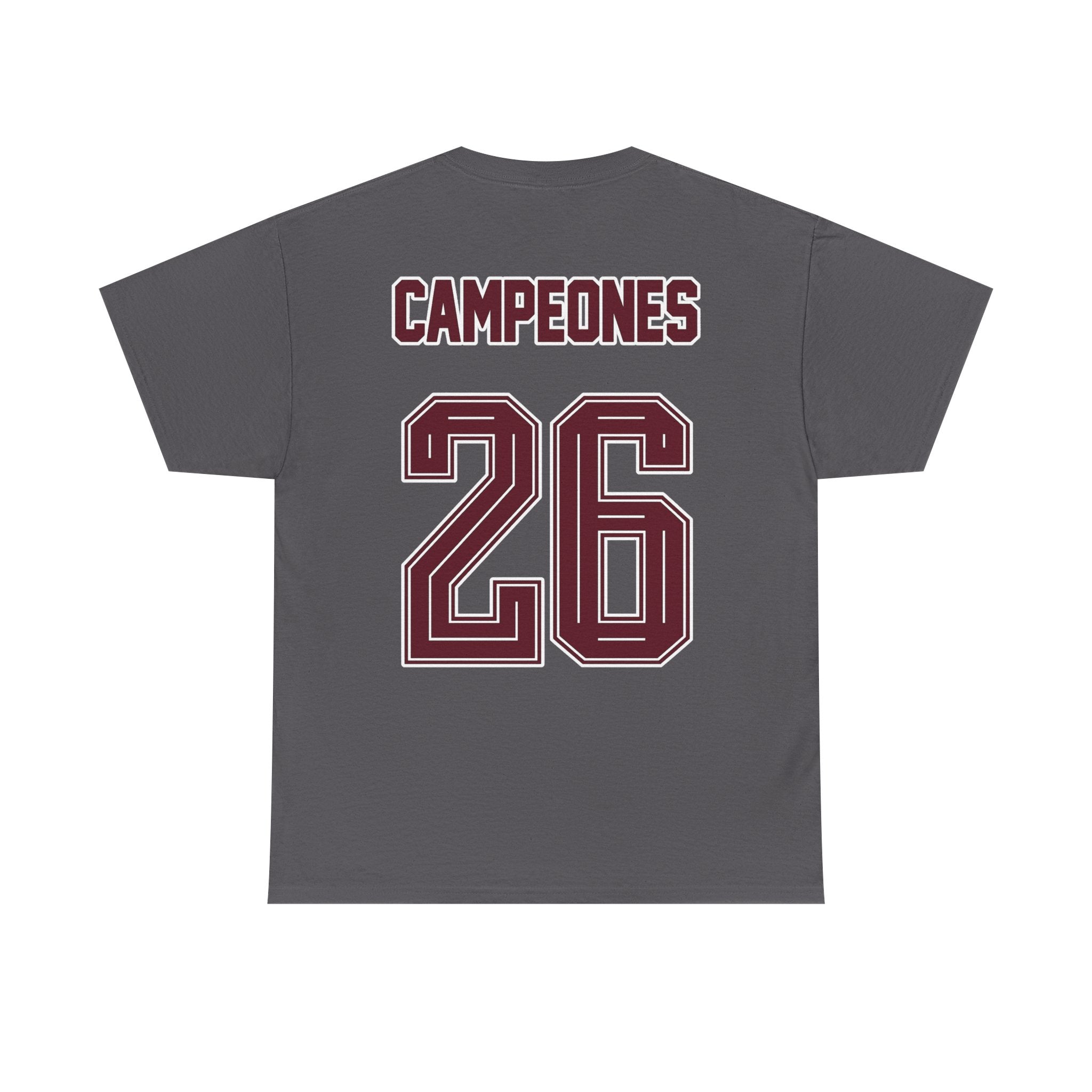 Spain World Champions 'Campeones 26' Cotton T‑Shirt