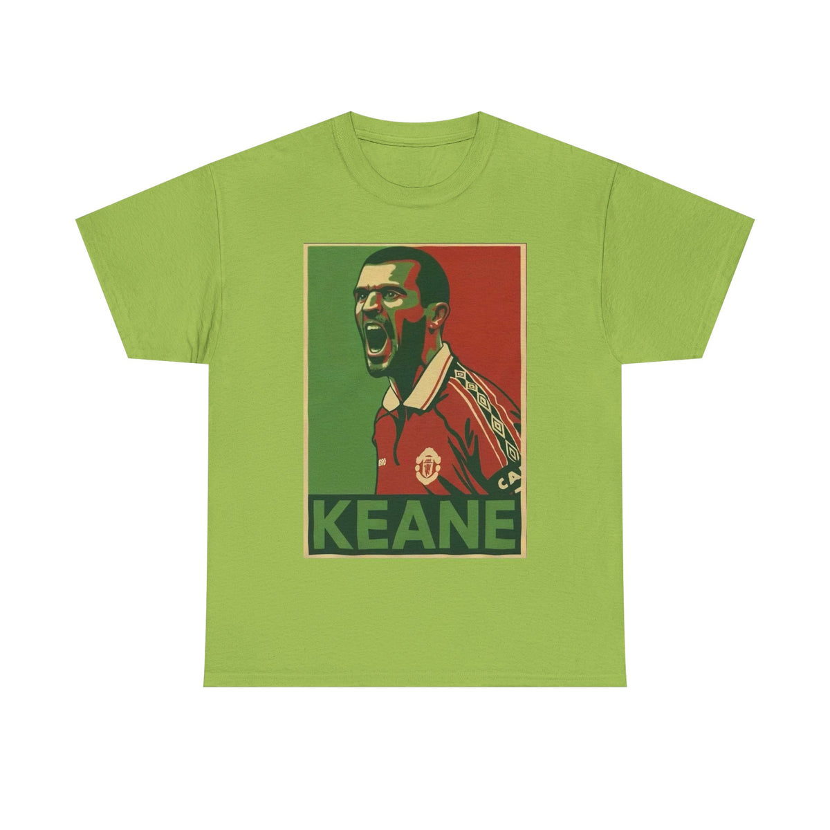 Roy Keane Manchester United Legend Retro Football Tee