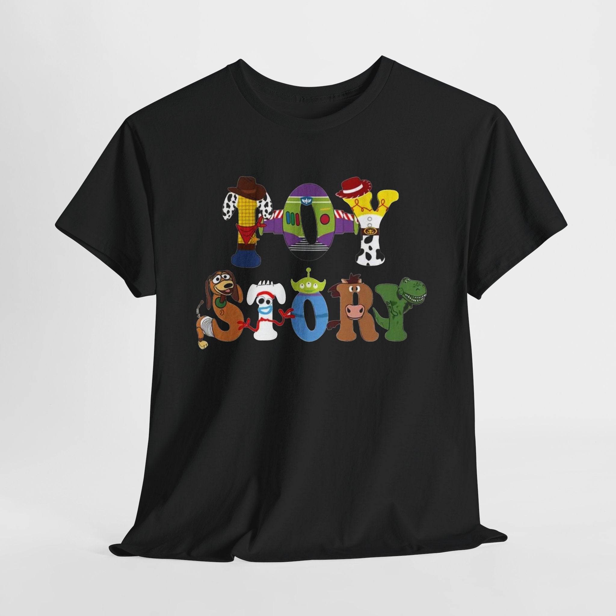Toy Story Character Name Tee — "Toy Story" Graphic T-Shirt