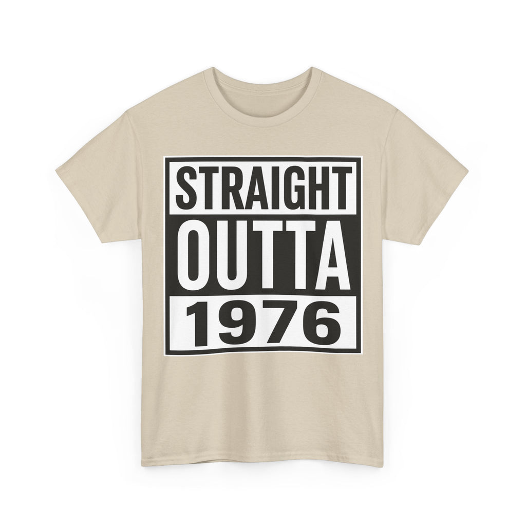 Straight Outta 1976 T-Shirt — Retro 1976 Birthday Tee