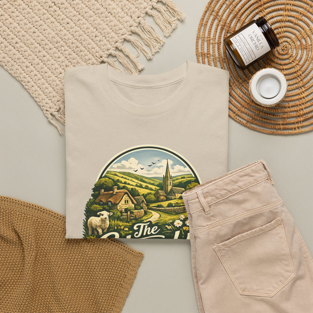 Cotswolds Vintage Landscape T‑Shirt — The Cotswolds Countryside Tee