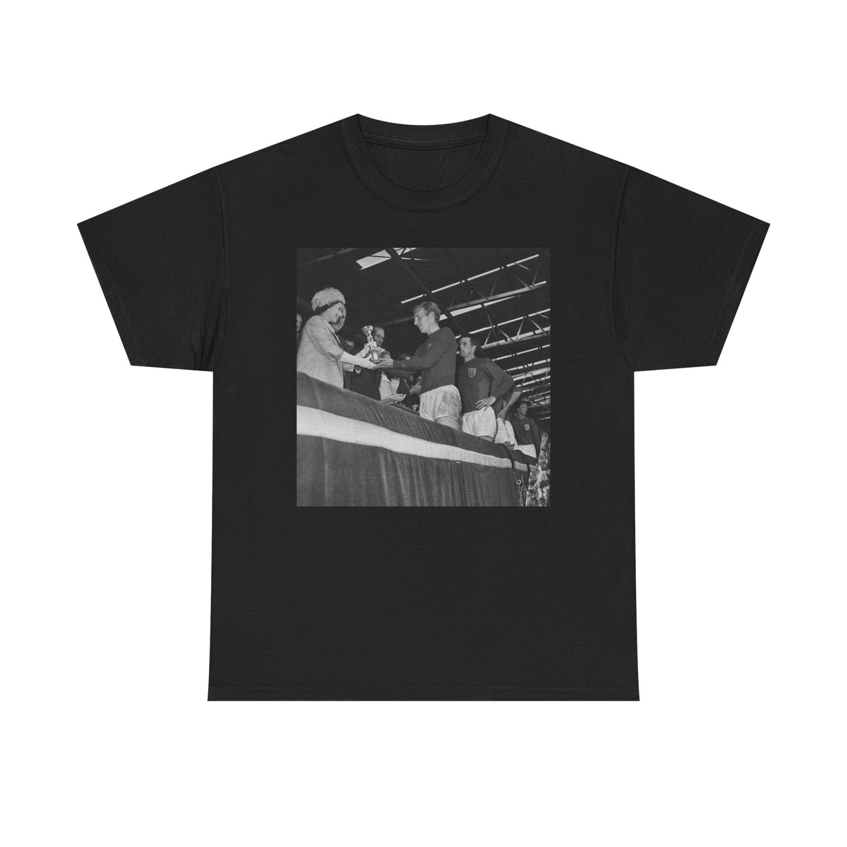 1966 World Cup Winners England Vintage Concert Photo T-Shirt