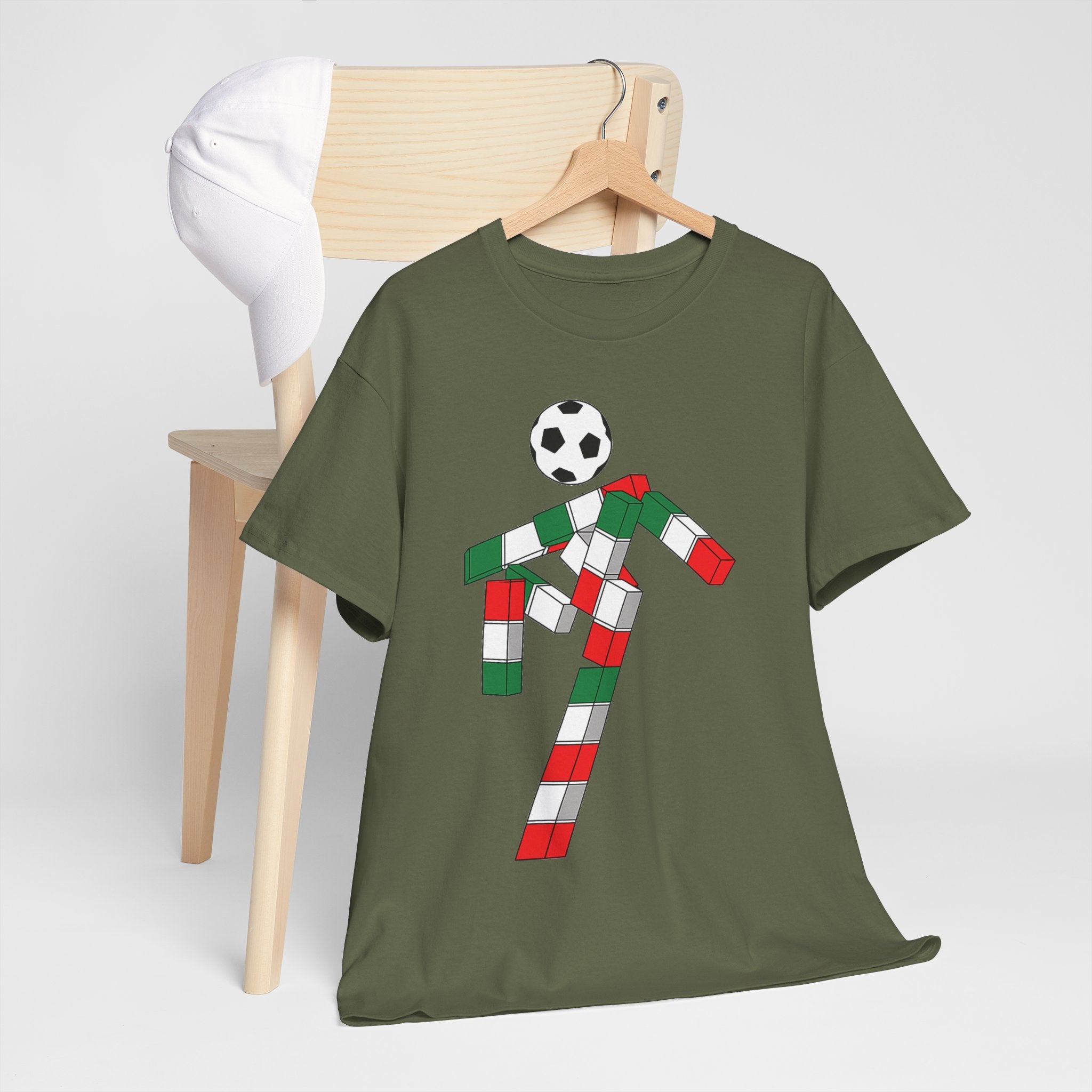 Italia 90 Logo Unisex Heavy Cotton Tee