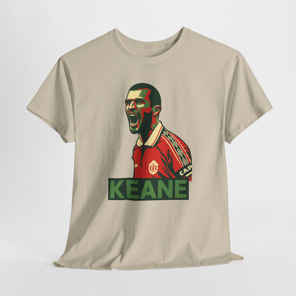 Roy Keane Retro Soccer Tee - Iconic Football Legend Graphic Shirt