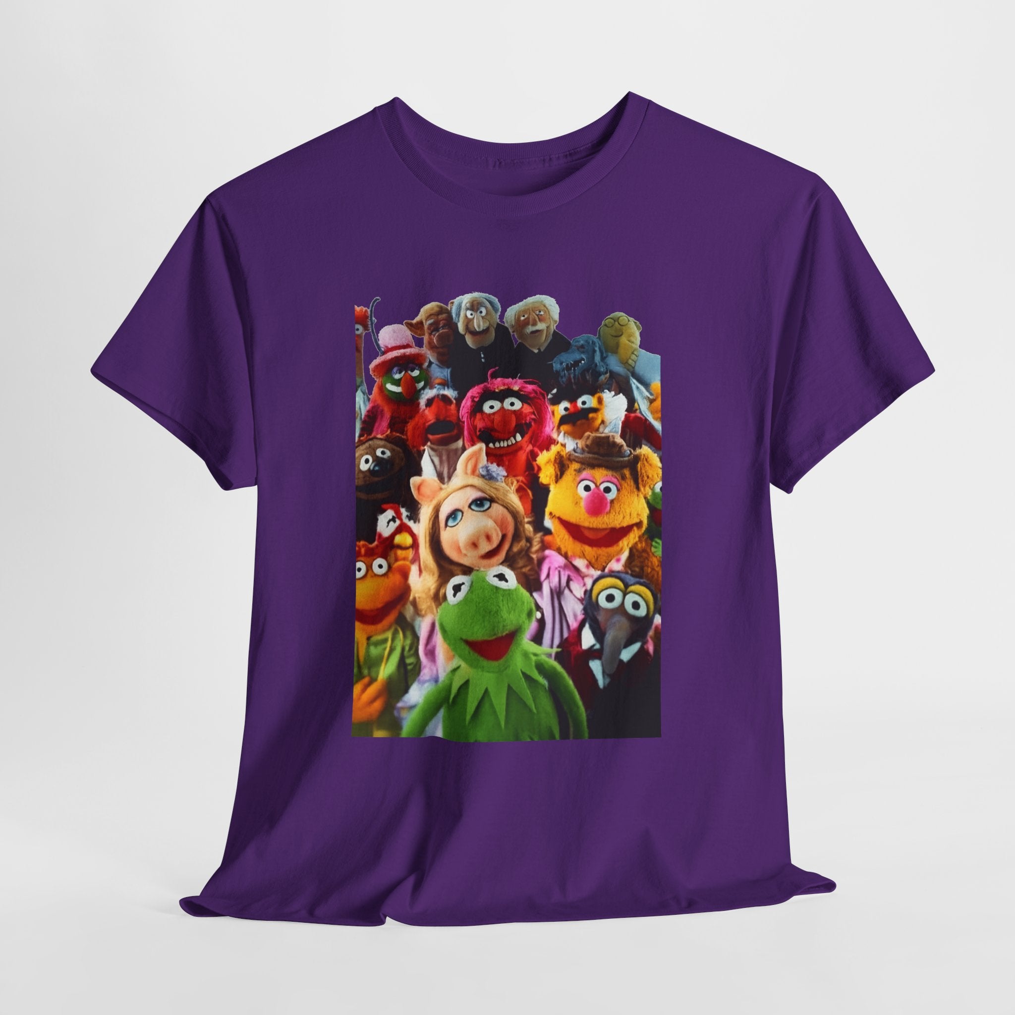 Muppets Puppet Ensemble Graphic Tee — Fun Family Cartoon Shirt