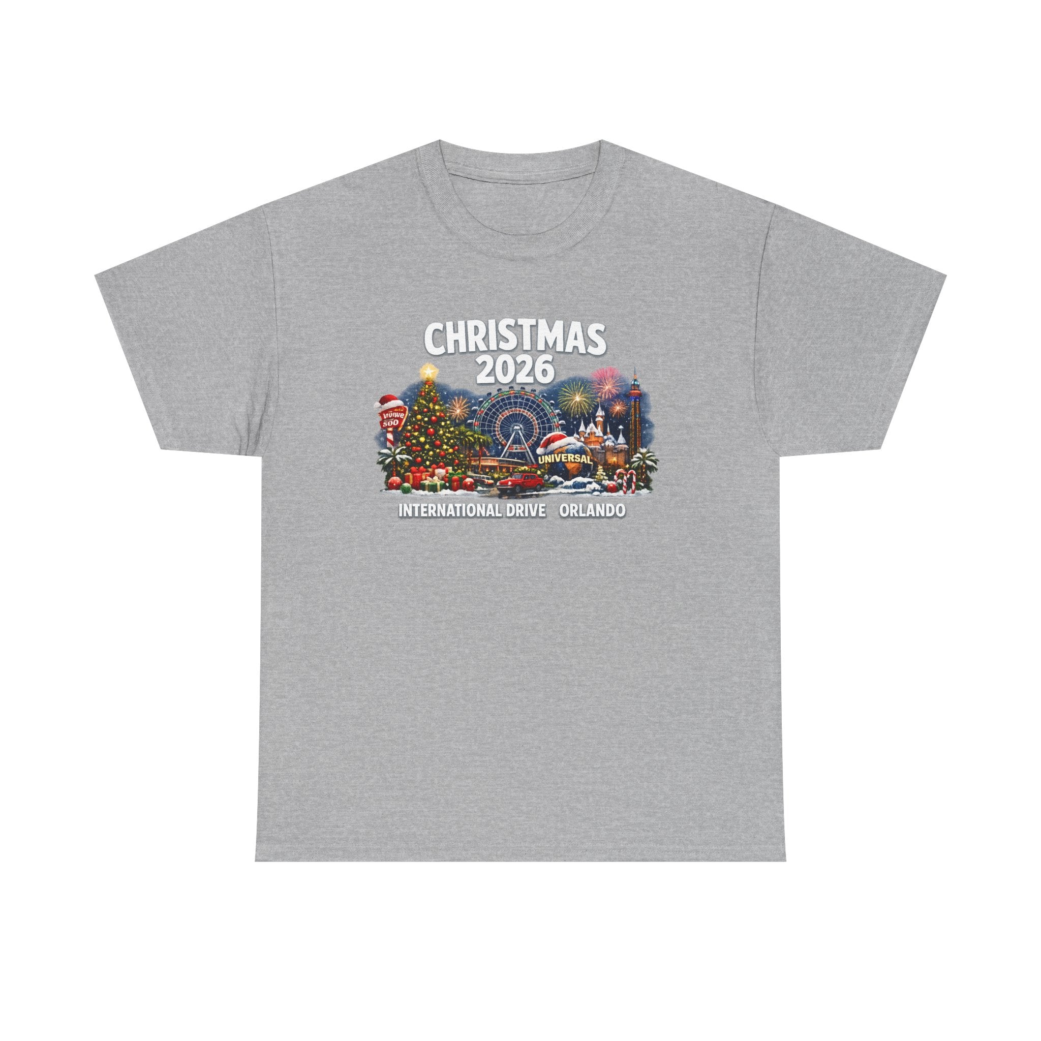 Christmas 2026 Orlando T-Shirt — International Drive Holiday Souvenir