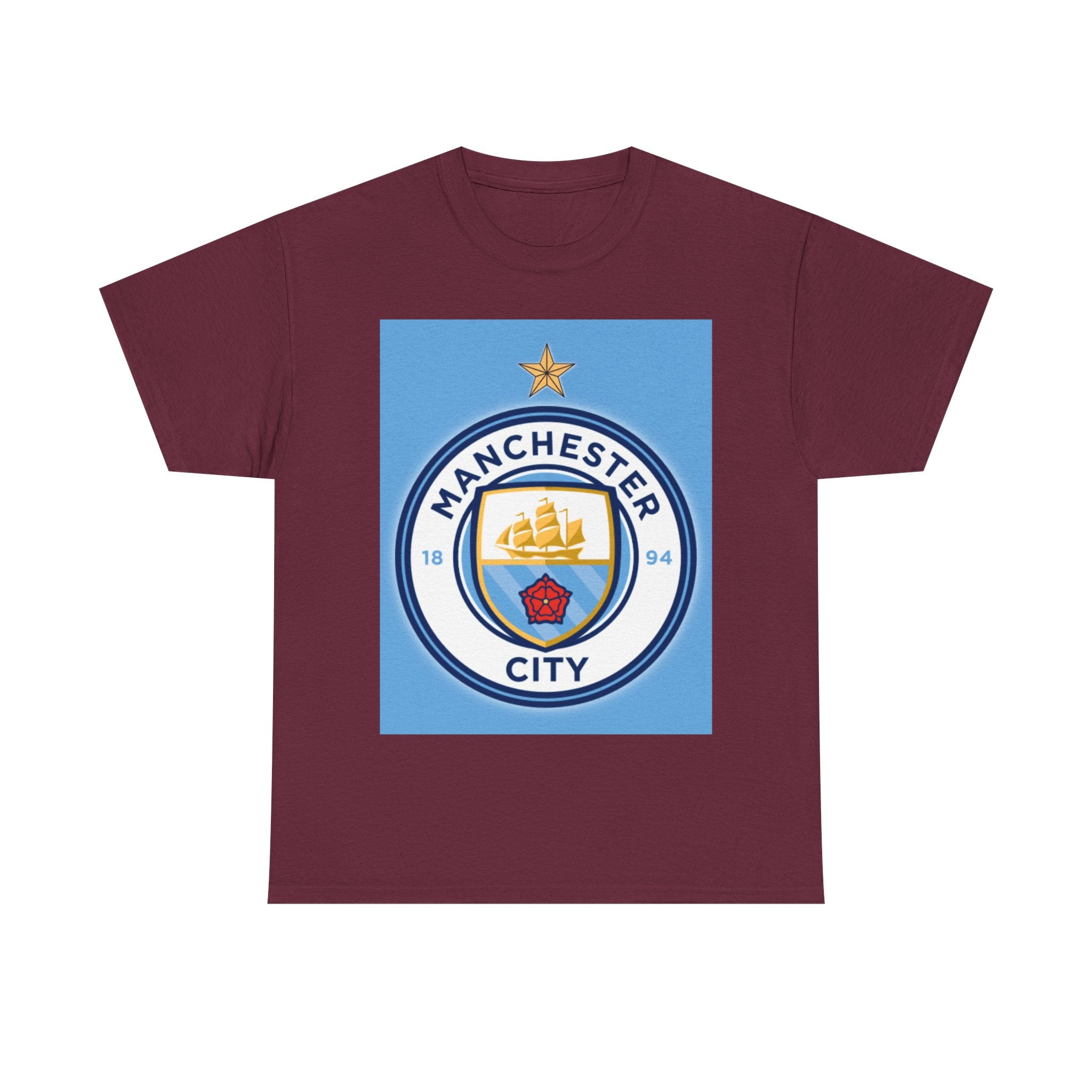Manchester City Logo T-Shirt – Football Fan Tee