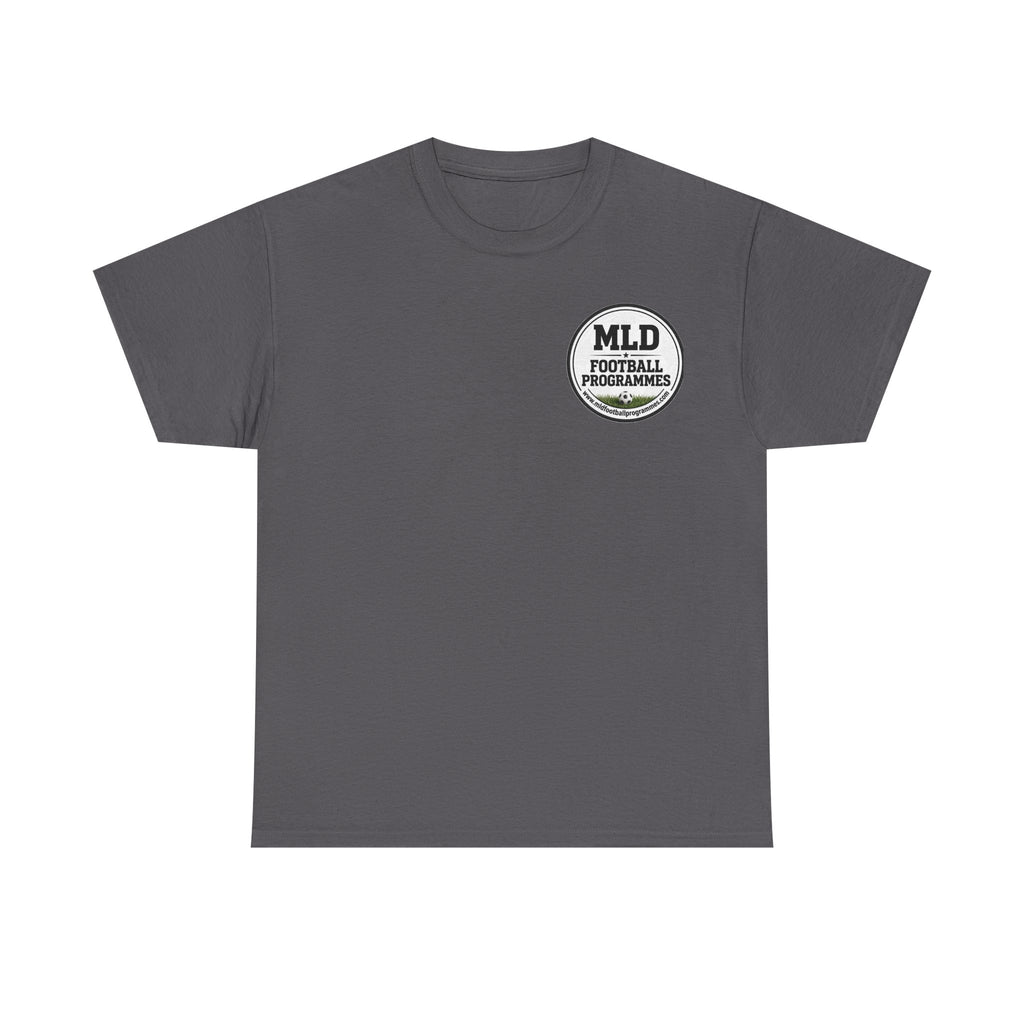 MLD Football Programmes Tee - Retro Logo Chest T-Shirt