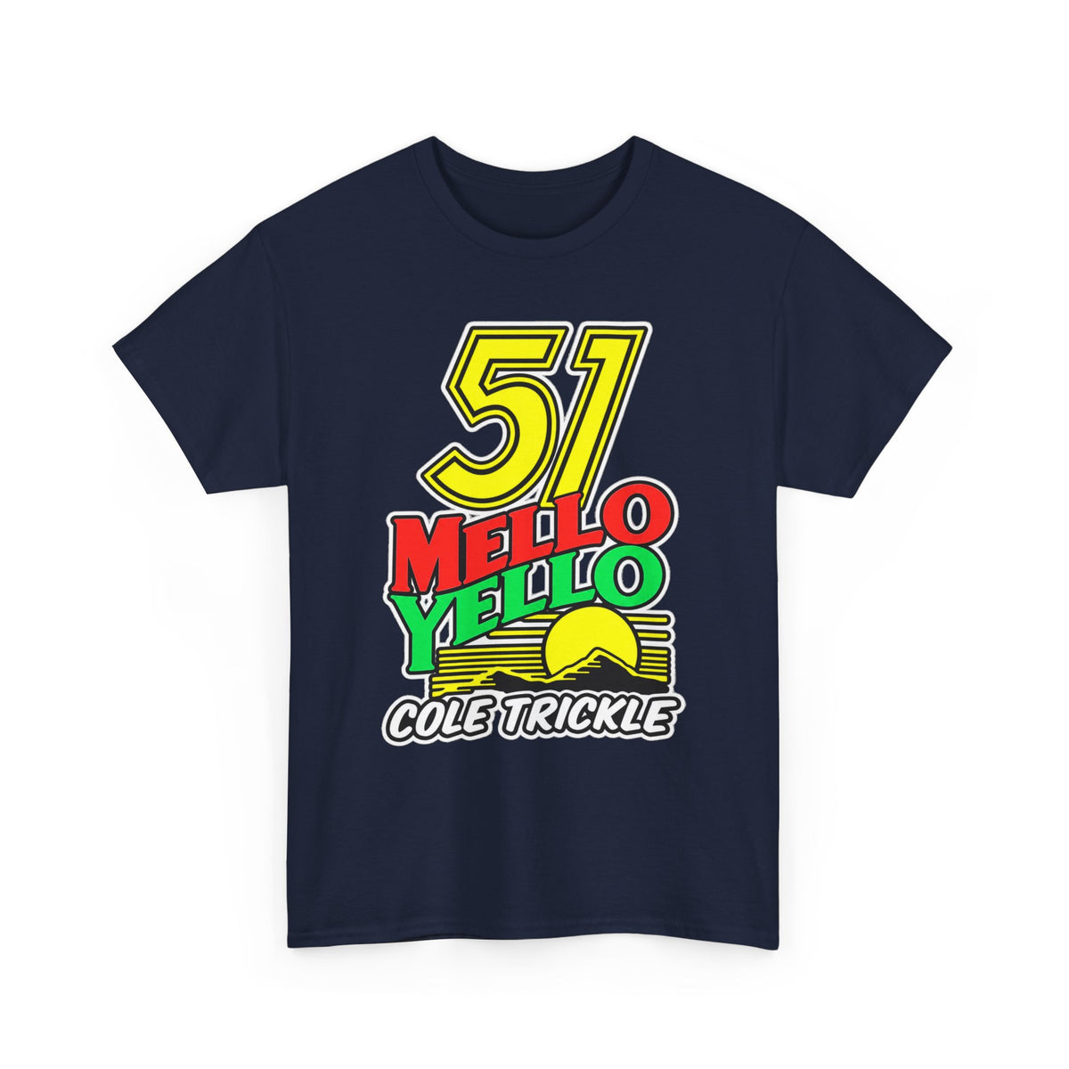 Days of Thunder Mello Yello '51' Graphic Tee — Cole Trickle Racing Shirt