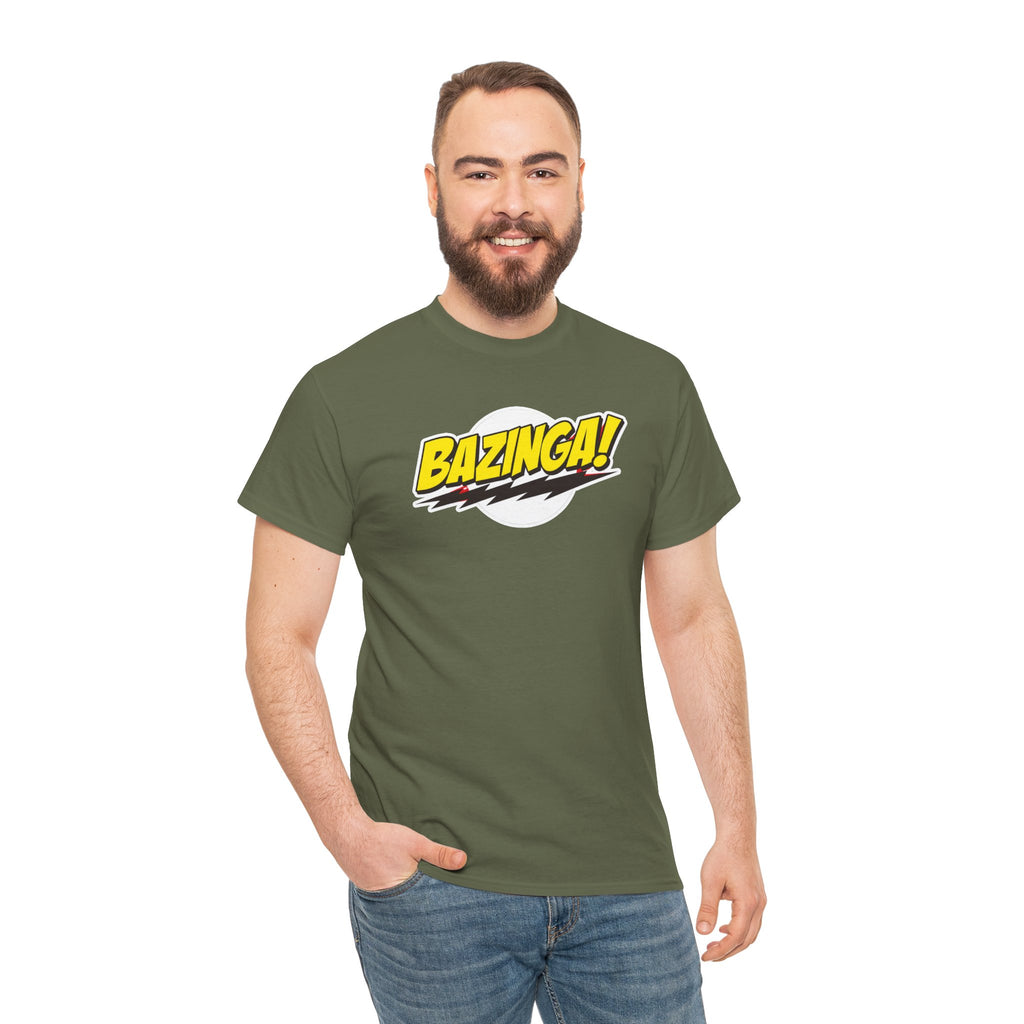 Bazinga! Graphic Cotton T-Shirt