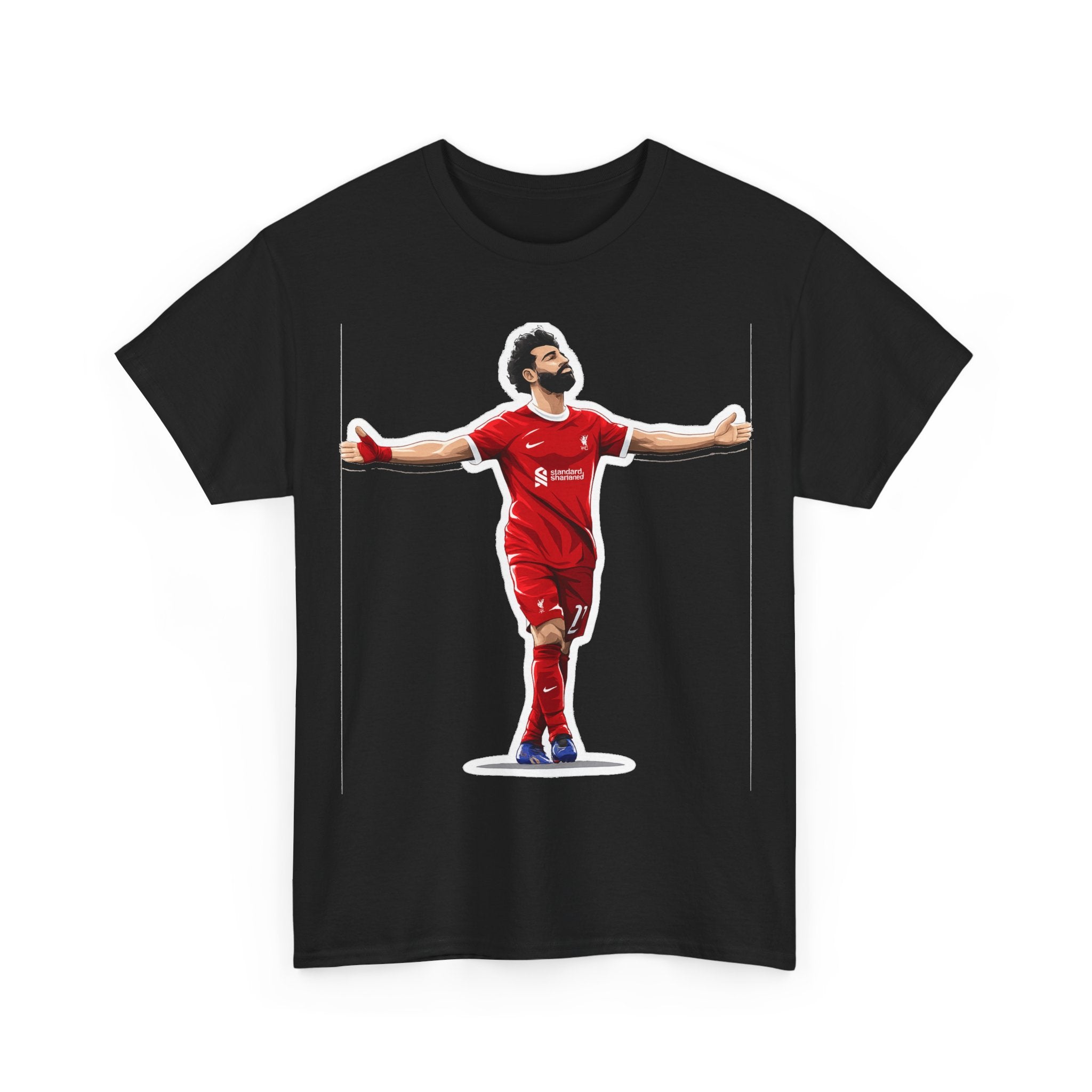 Mo Salah Celebration Tee — Liverpool Graphic T-Shirt