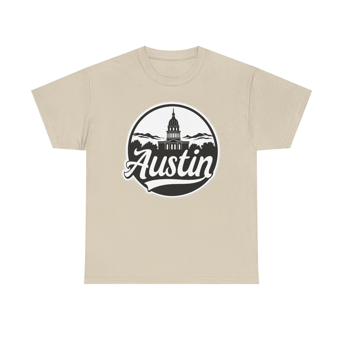 Austin Capitol Graphic Cotton T-Shirt / Tee