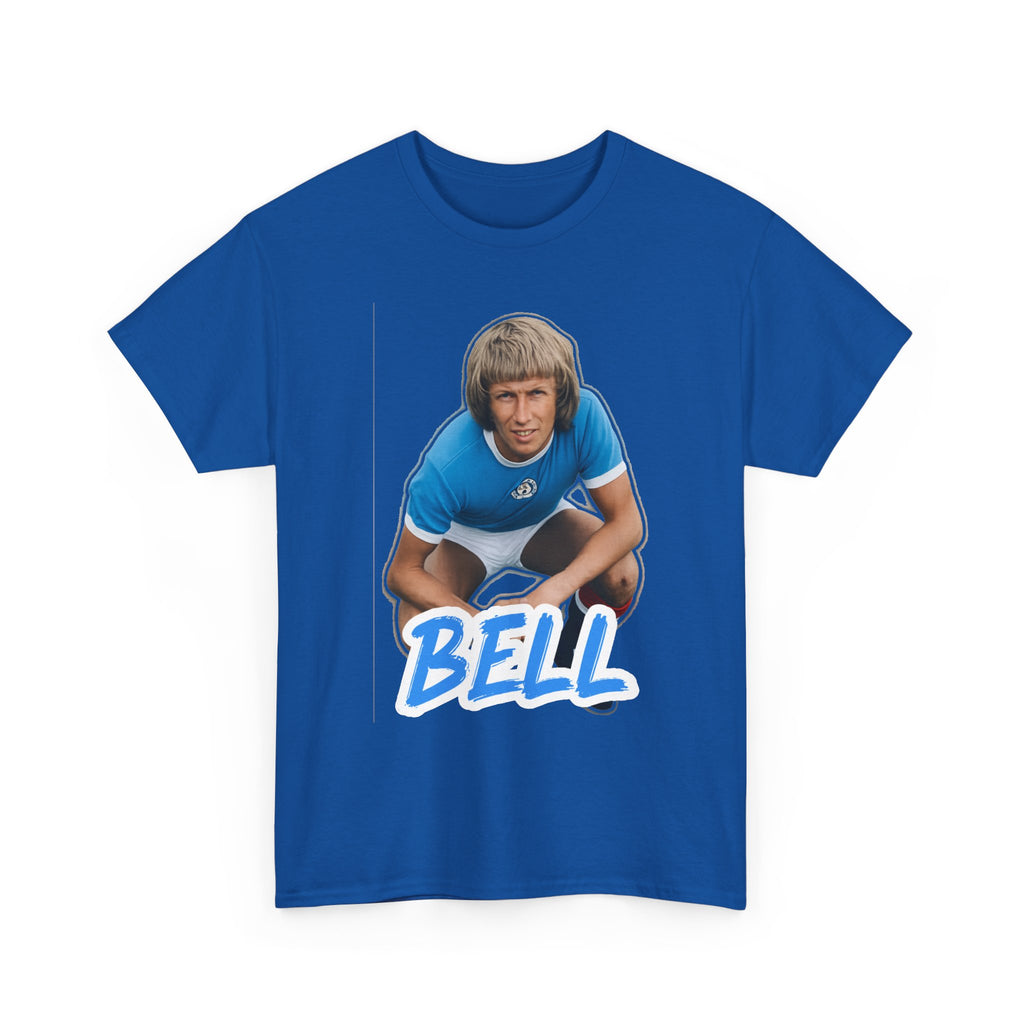 Colin Bell Manchester City Legend Retro Soccer Tee — Vintage Player Graphic T-Shirt