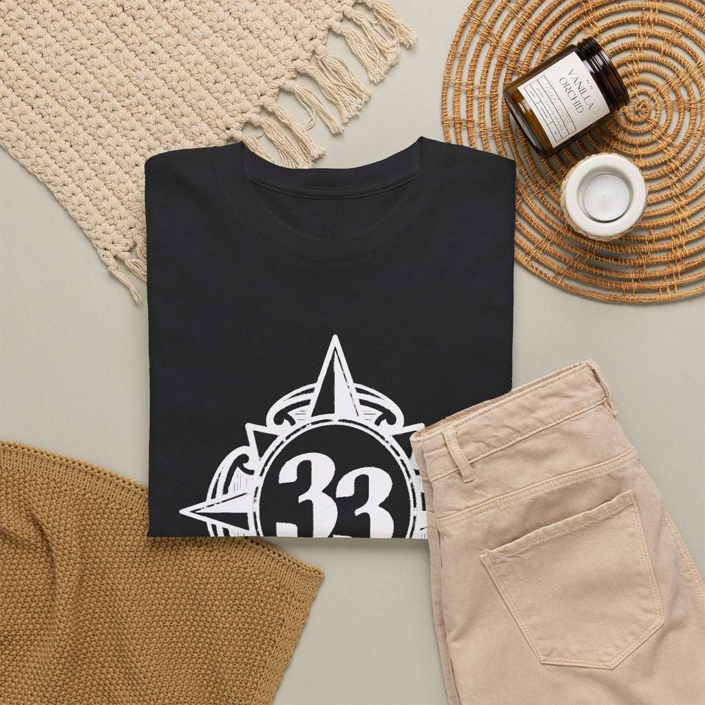 Club 33 Walt Disney World Inspired Cotton T-Shirt — Vintage Compass Logo Tee