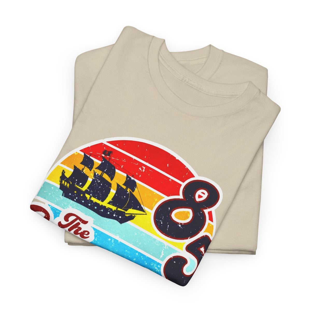 The Goonies '85 Retro Ship T-Shirt — Never Say Die Vintage Tee