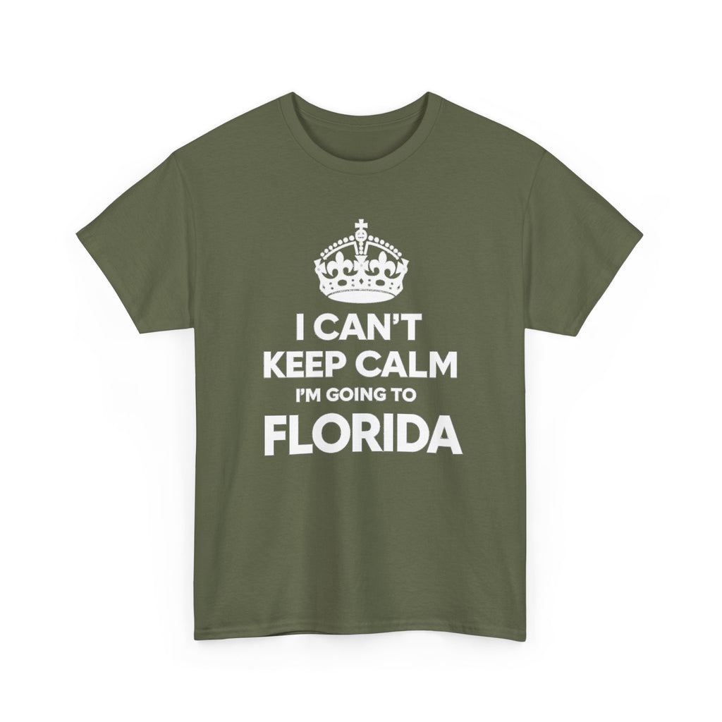 I Can't Keep Calm — Florida Vacation T-Shirt