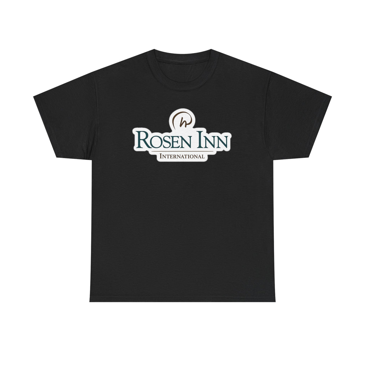 Rosen Inn International Inspired Logo Cotton T-Shirt Tee
