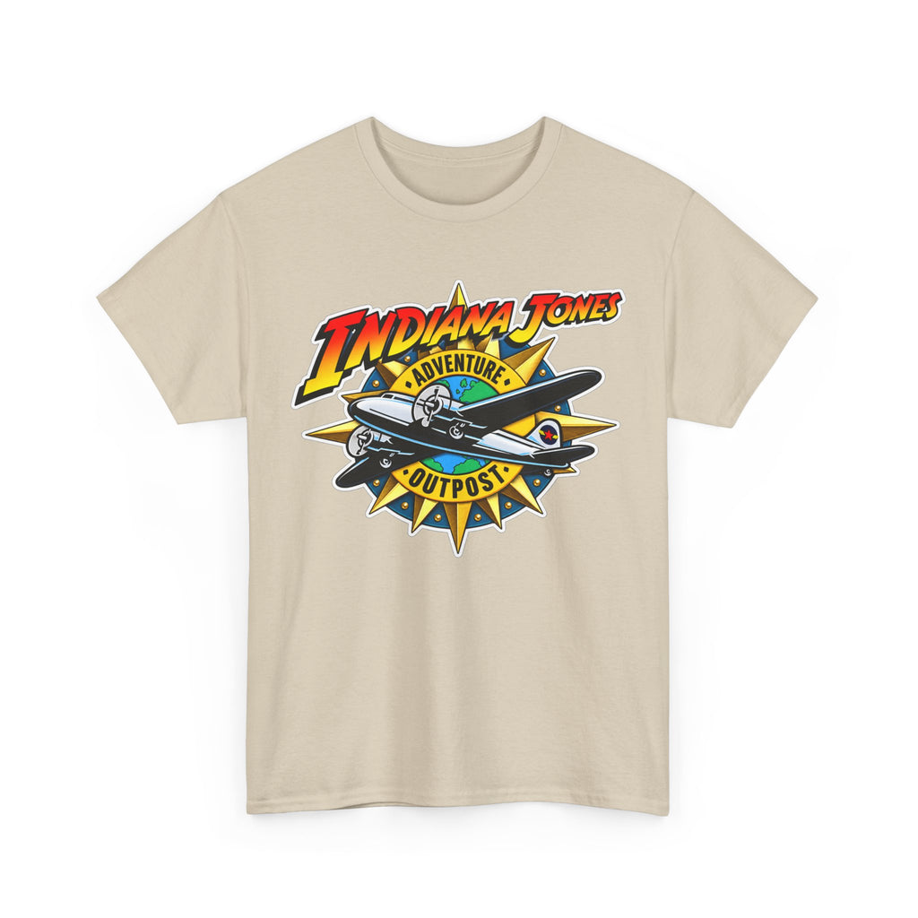 Indiana Jones Adventure Outpost Cotton T-Shirt / Tee