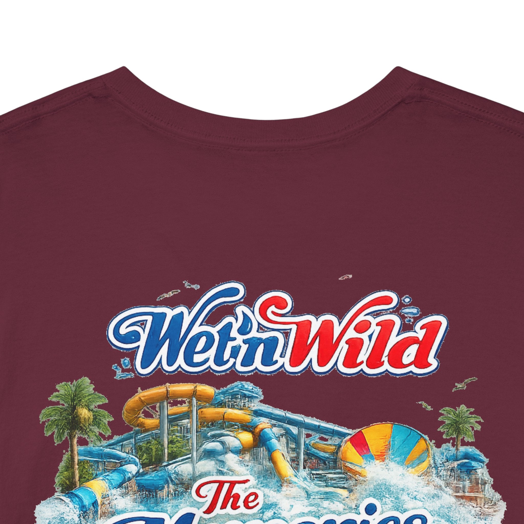 Wet 'n Wild Orlando Graphic Tee — "The Memories Live On" Retro Vacation T‑Shirt