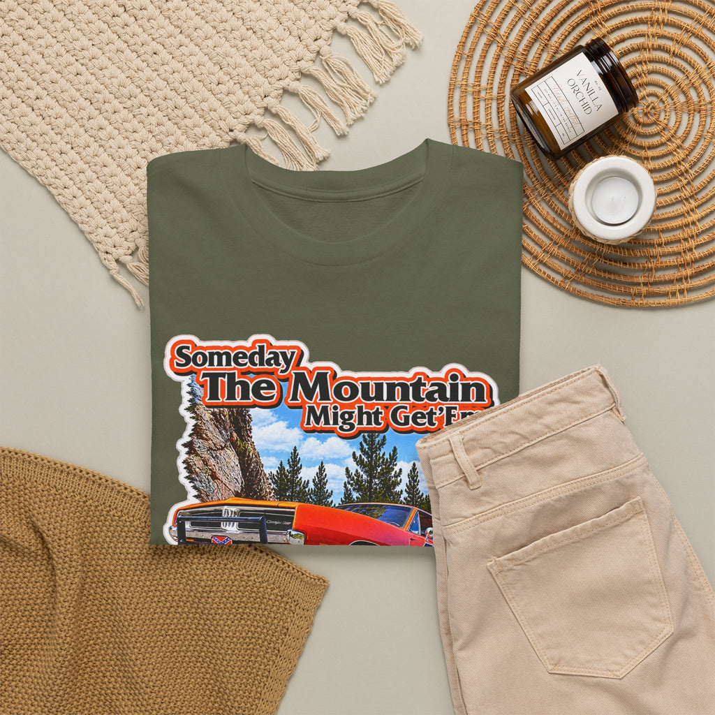 Dukes of Hazard Sometimes the Mountain Might Get ’Em But the Law Never Will Cotton T-Shirt