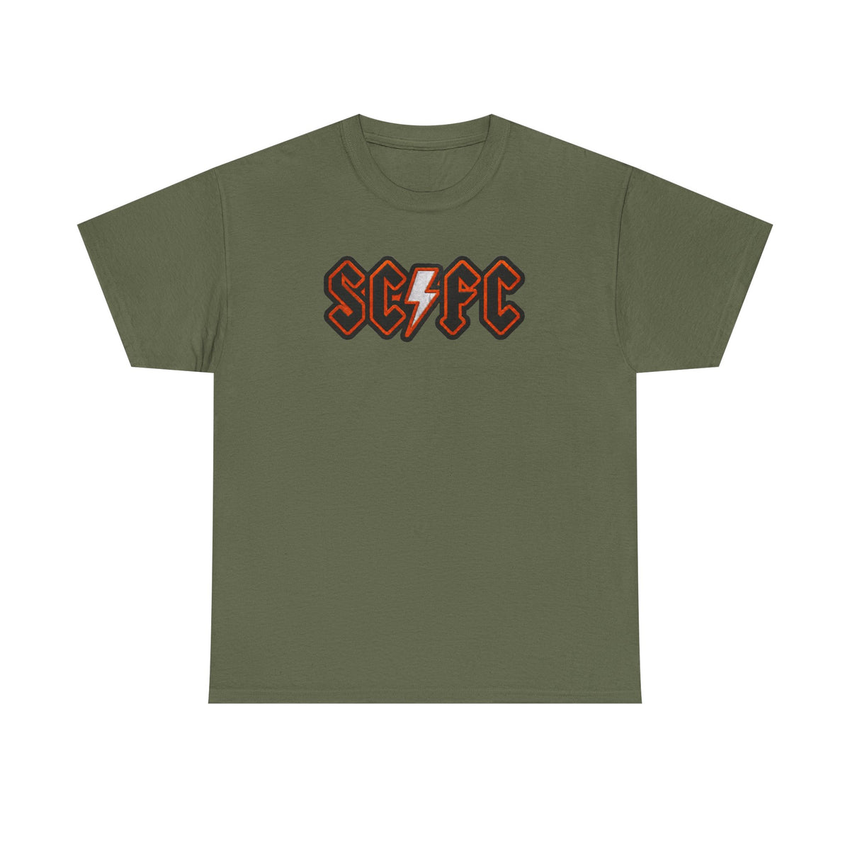 Salford City Inspired Logo T-Shirt — Retro Gothic Band-Style Tee