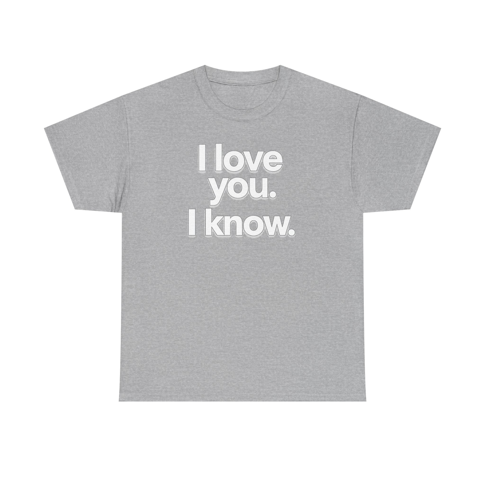 I Love You I Know Saying T‑Shirt from Star Wars