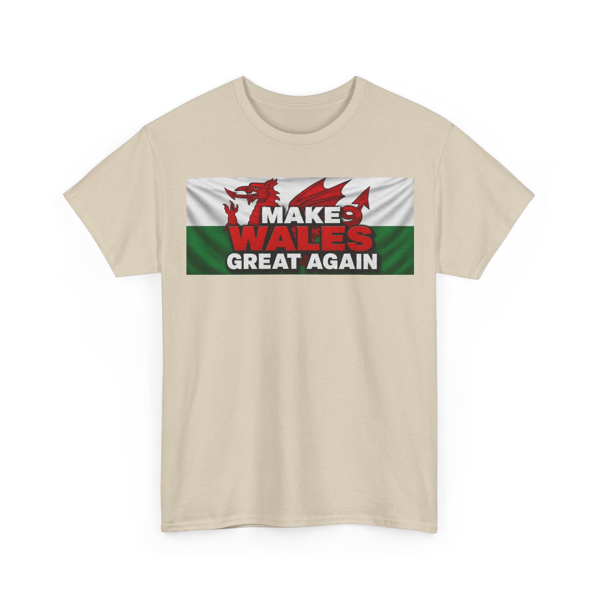 Wales Pride T-Shirt — 'Make Wales Great Again' Welsh Dragon Tee
