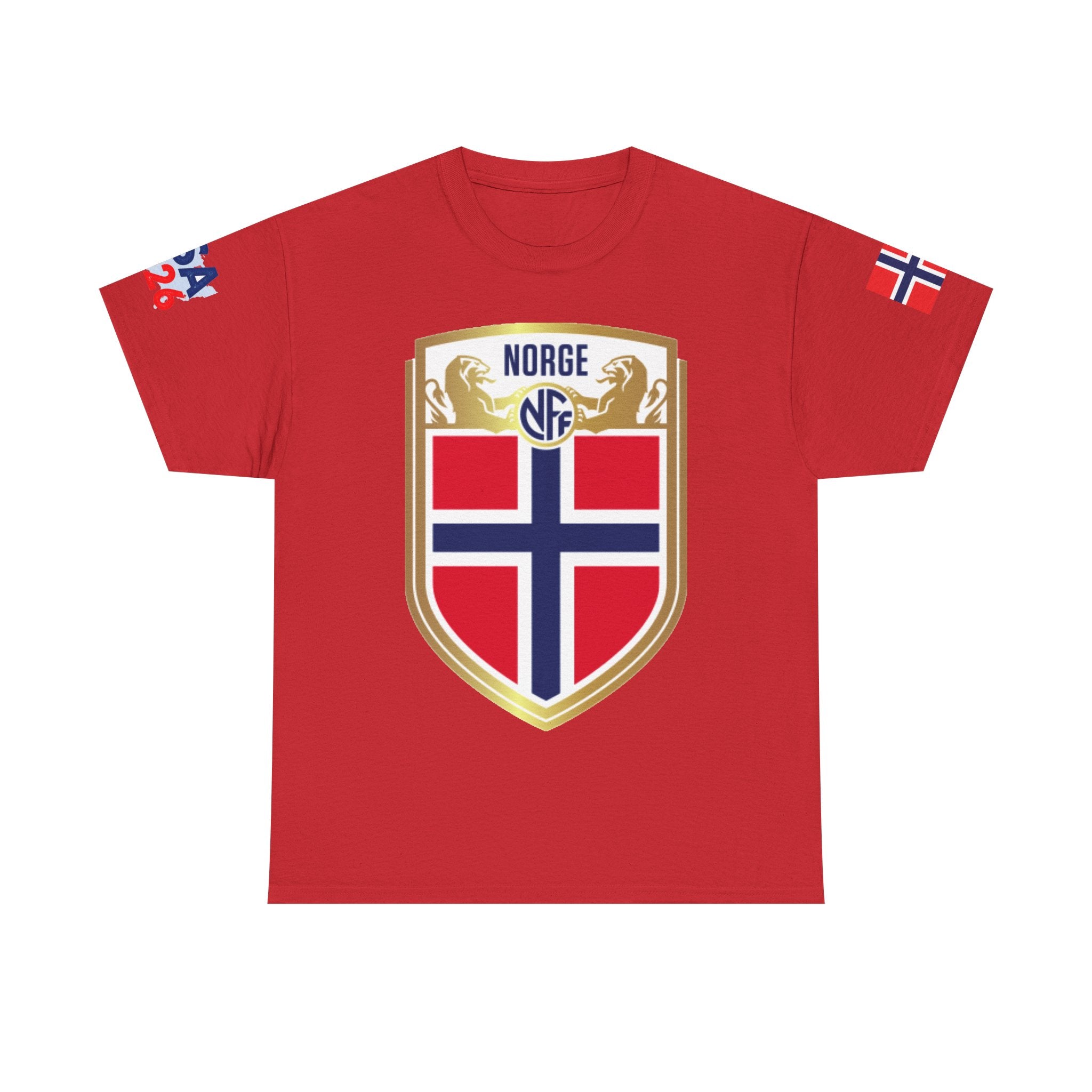 Norway Football Tee — "Braut Haaland" #9 Fan Shirt