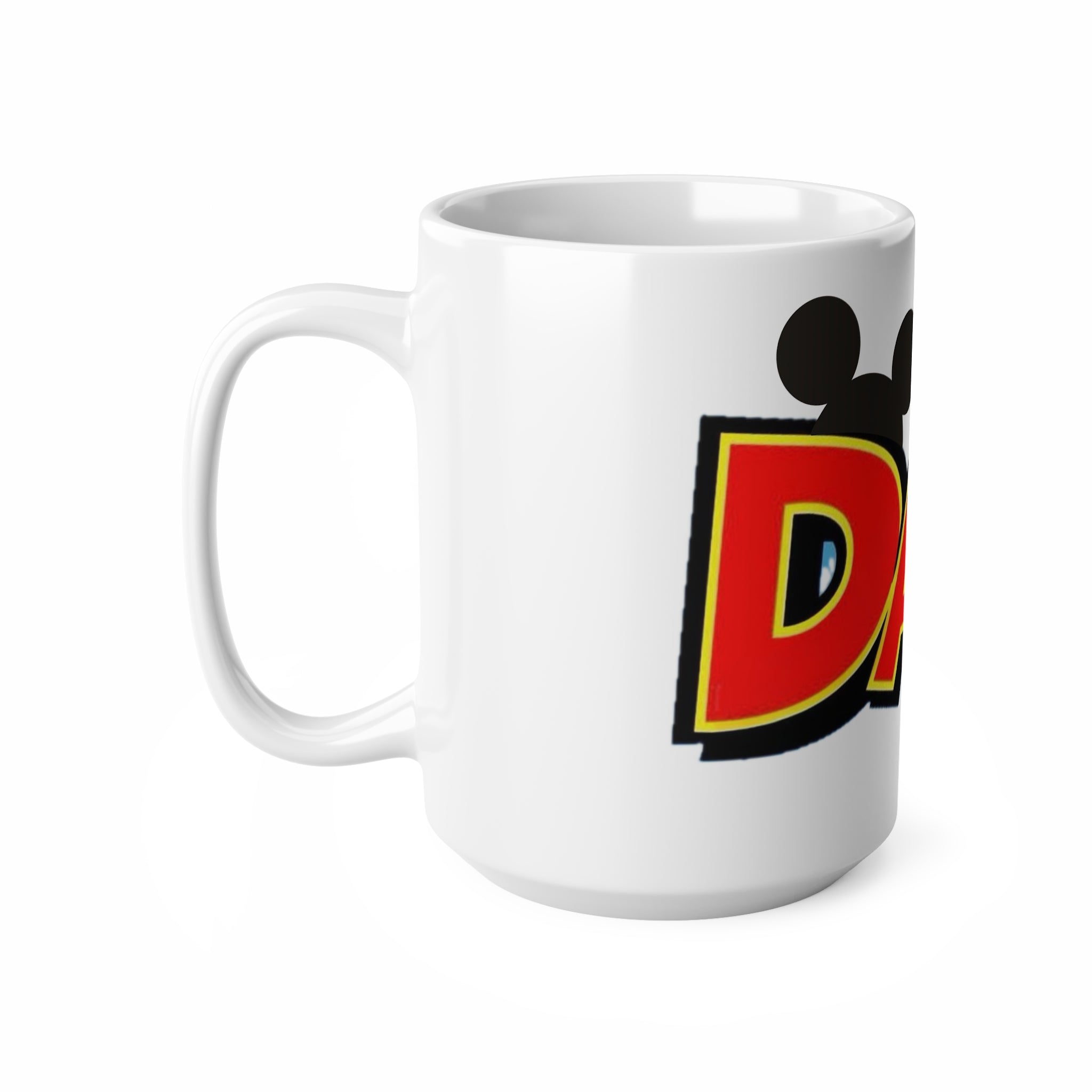 Dad Retro Cartoon Mouse Ears Coffee Mug — 11oz & 15oz Ceramic
