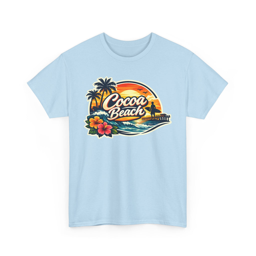 Cocoa Beach Vintage Sunset T-Shirt