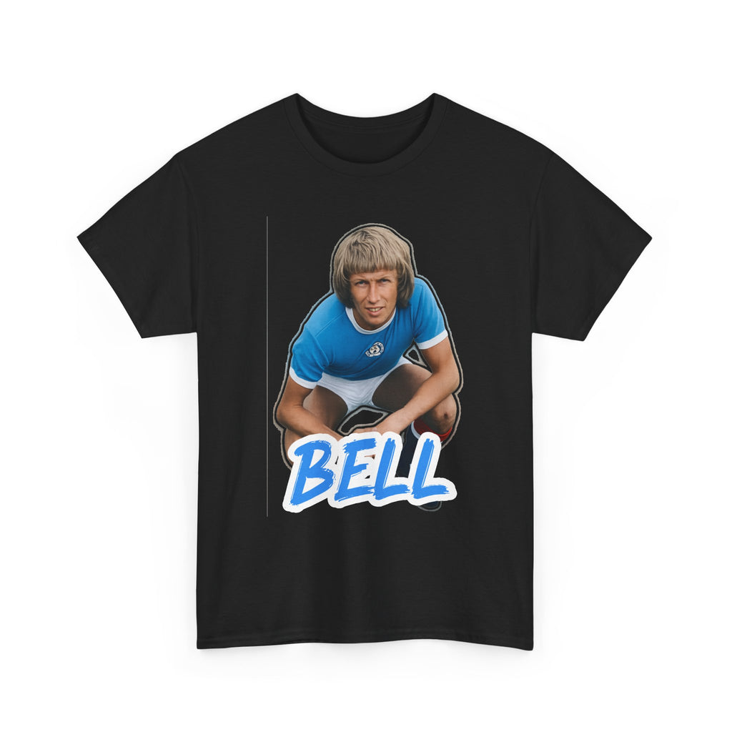 Colin Bell Manchester City Legend Retro Soccer Tee — Vintage Player Graphic T-Shirt