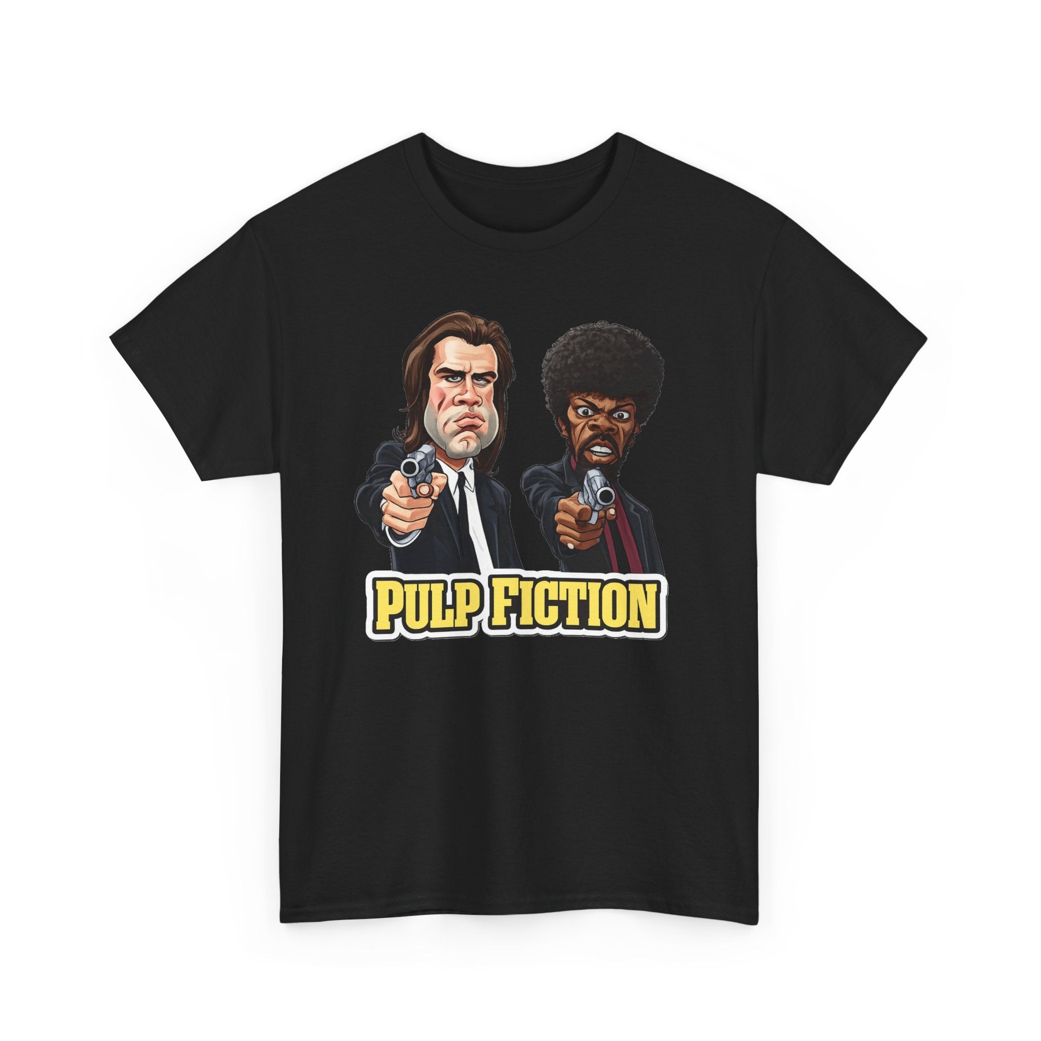 Pulp Fiction Graphic Tee - Retro Movie Poster T-Shirt