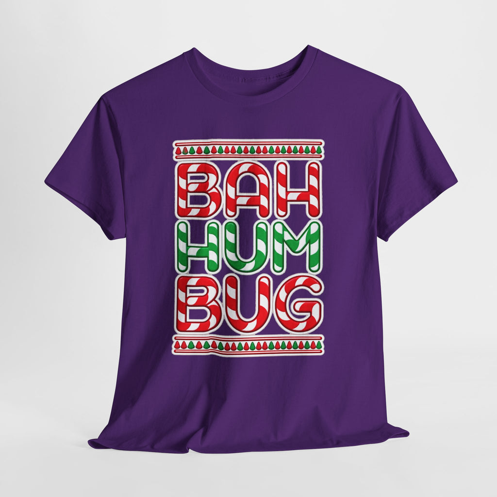 Bah Humbug Christmas Holiday Cotton T-Shirt